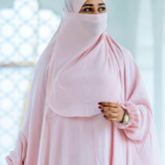 Pink Khimar Switch Cotton Fabric