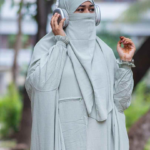 Mint Khimar Switch Cotton Fabric