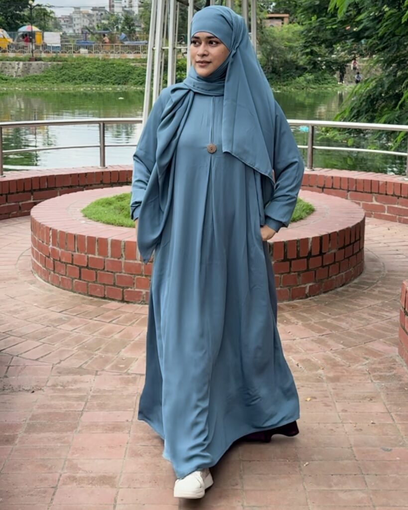 Smart & Simple Borka Teal Blue